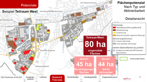 Gewerbeflächenkonzept Chemnitz