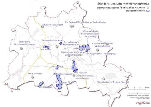 Innovative Gewerbestandorte und Unternehmensnetzwerke